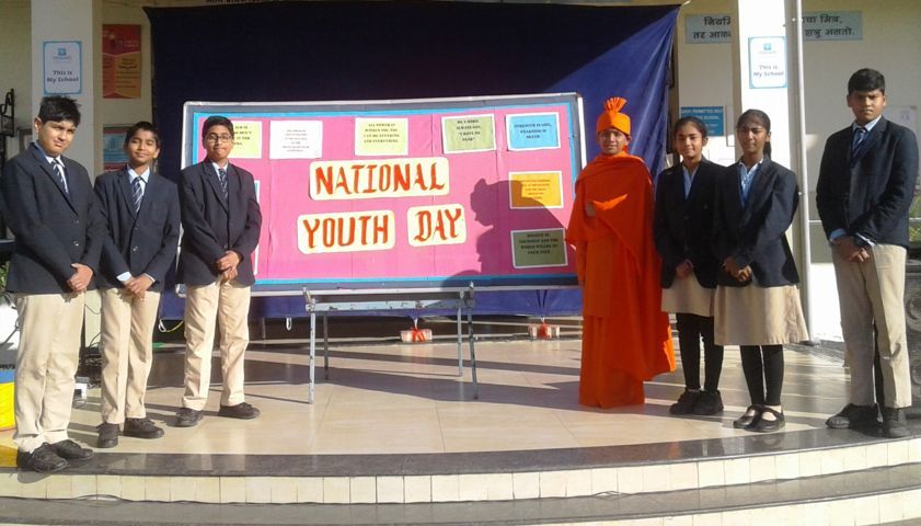 Special Assembly National Youth Day - 2020 - nagpurkatol
